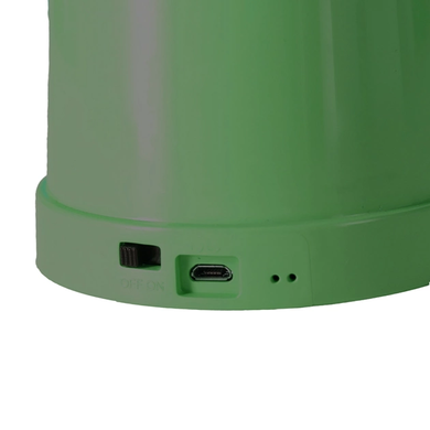 Лампа настольная на гибкой ножке DESKTOP LAMP DL3010A с функцией Powebank 1200mAh, держателем телефона, органайзером для ручек , Зелёный