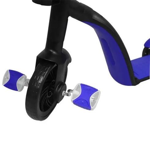 Відламана частина самокату  Дитячий самокат трансформер біговіл з кошиком Best Scooter 3 в 1, Червоний