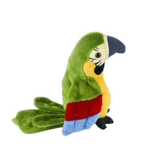 Інтерактивна іграшка електронний папуга Parrot Talking, Зелений