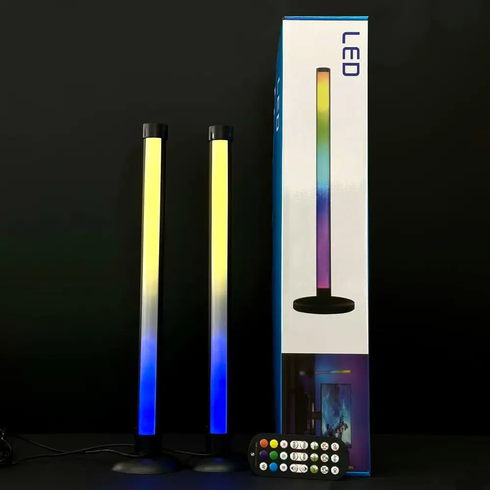 Світлодіодні панелі 25 см 2шт RGB з APP Smart від USB та пультом