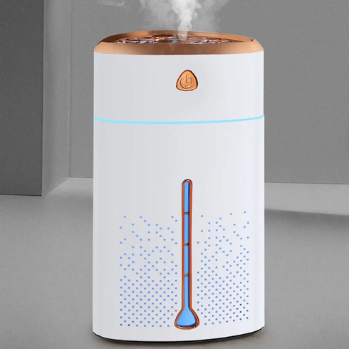 Зволожувач повітря Fog Humidifier H2O, Білий