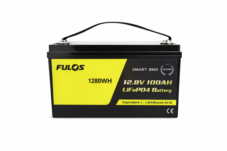 Акумулятор BATTERY liFePo FULOS 12V 100Ah для дому, квартири, ДБЖ та сонячних електростанцій