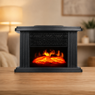 Тепловентилятор с технологией 3D-пламени / Обогреватель Flame Heater с дистанционным управлением