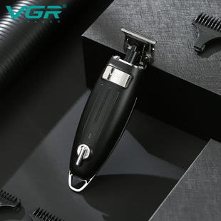 Машинка для стрижки волос VGR V-192, аккумуляторная, USB Черная, Черный