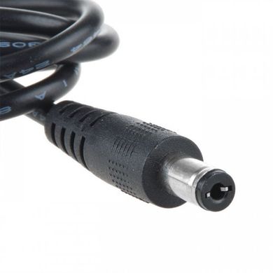 USB кабель питания (DC 5.5 x 2.1 мм.) c преобразователем 5v на 12v для роутеров, Черный