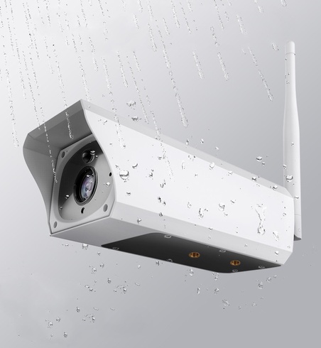 IP-камера видеонаблюдения аккумуляторная CAD F20 2 mp с солнечной панелью Black-White