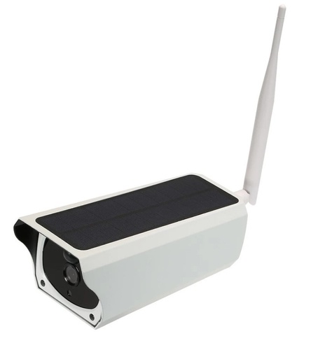 IP-камера акумуляторна відеоспостереження CAD F20 2 mp з сонячною панеллю Black-White