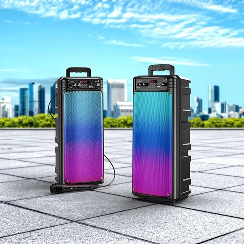 Беспроводная портативная колонка Bluetooth с микрофоном HOCO BS52 |TWS, BT5.0, 10Wx2, 3h