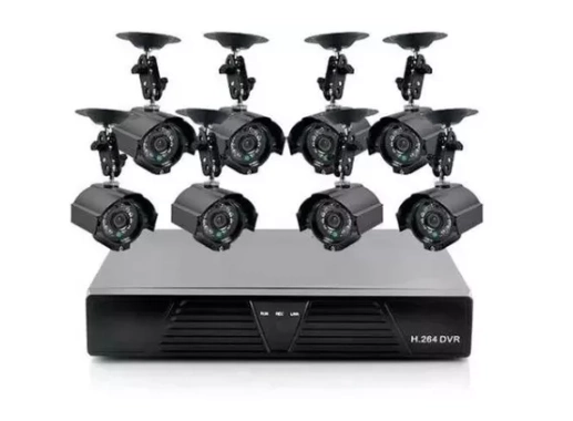 Система видеонаблюдения CCTV XVR-TO801N на 8 камер, Черный