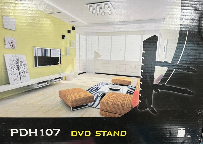Кронштейн для телевізора DVD 14 Чорне фіксоване настінне кріплення діагоналлю 10"- 32" до 10 кг