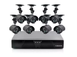 Система видеонаблюдения CCTV XVR-TO801N на 8 камер, Черный