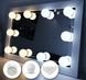 LED лампочки 10 шт для зеркала 3 режима Mirror lights-meet different питание USB , Белый
