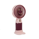 Вентилятор портативний ZB088A Mini Fan / Ручний вентилятор з акумулятором / Настільний портативний вентилятор