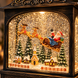 XMAS Новогодний ночник винтажный фонарь WDL-24007A 25,3 см, Санта Клаус
