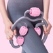 Роликовий масажер антицелюлітний універсальний для тіла LOSSO U-5 рожевий, Разные цвета