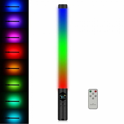 Лампа меч Led Stick RGB для фото та відео, лампа жезл для селфі, лампа LED для блогерів з пультом