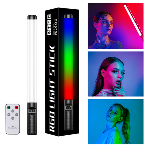 Лампа меч Led Stick RGB для фото та відео, лампа жезл для селфі, лампа LED для блогерів з пультом