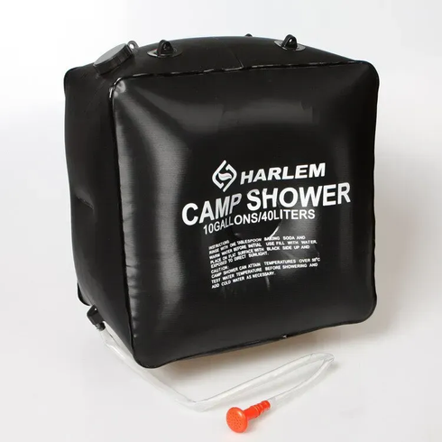 Походный переносной душ для кемпинга, туристов, дачников Camp Shower 40л, Черный