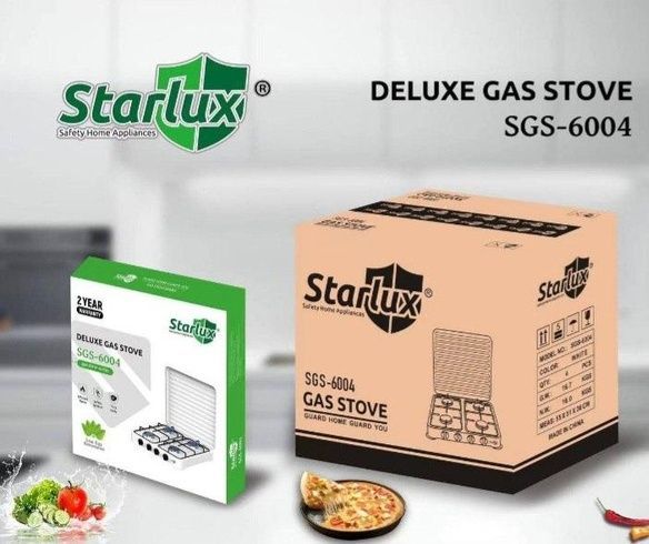 Газовая плита STARLUX SGS-6004 на 4 конфорки