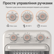 Аэрофритюрница-минипич Sokany SK-10002 18л / Аэрогриль + духовка 2в1 1800 Вт 10 программ