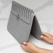 Сушилка для посуды Dish Drain Rack / Складная сушилка с микрофибровым ковриком