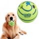 Мяч для игры с собакой Wobble Wag Giggle, Зелёный