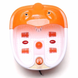 Ванночка для ног Footbath Massager Multifunction гидромассажная, помаранчевий