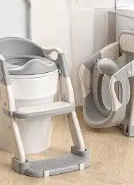 Детское сиденье для унитаза Babycare с лестницей и ручками