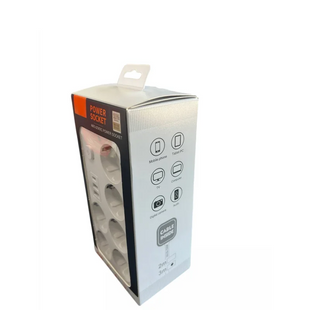 Подовжувач-перенесення з 6 розетками та 3 USB-портами 2500W 3 метри