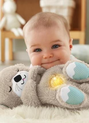 М'яка іграшка Fisher-Price Казкові сни видрінка FXC66 молочний