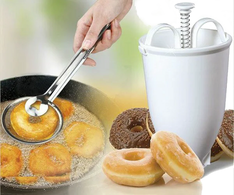 Дозатор кондитерский для пончиков Donut Maker , Белый