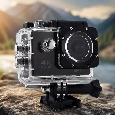 Спортивная водонепроницаемая камера Action Camera DVR SPORT S2 Wi-Fi Waterprof 4K