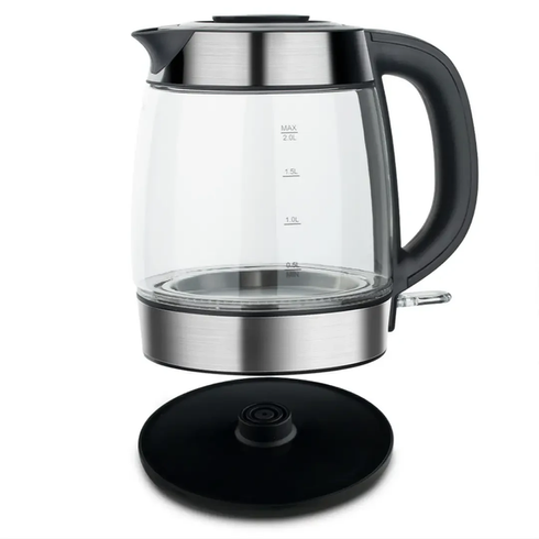 Електричний чайник Domotec MS-7946 скляний корпус 1,7 л 2200 Вт 9825