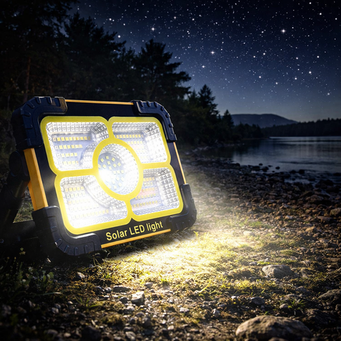 Ліхтар акумуляторний 30W, 3600mAh, Working Lamp JN-882 / Прожектор світлодіодний / Лампа на сонячній панелі