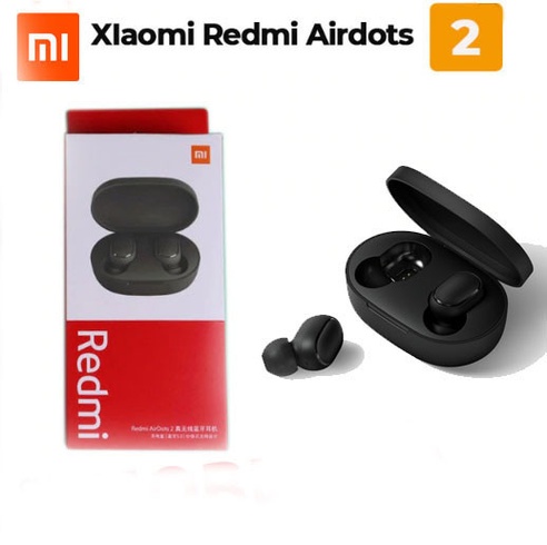Беспроводные Bluetooth наушники Xiaomi Redmi AirDots s 2 Headset беспроводные Черные