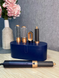 Стайлер 5в1 HAIR BRUSH Styler + Коробка з функціями об'єму, випрямлення, накручування темно-синій