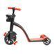 Самокат-велобег scooter 3в1 с педалями красный без упаковки