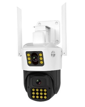 Камера 360 (P12-P6MP)-mpКамера Wifi ptz подвійний уклін 3mp+3mp= 6mp камера +12v2a power *icsee