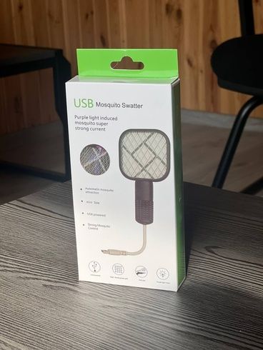 Міні мухобойка USB-пастка комах для боротьби зі шкідниками, УФ-світло