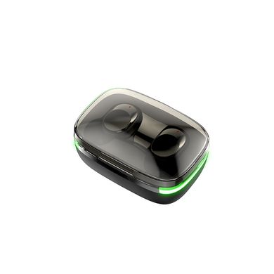 Бездротові навушники Y60 блютуз 5,1 із зарядним кейсом чорні, Черный