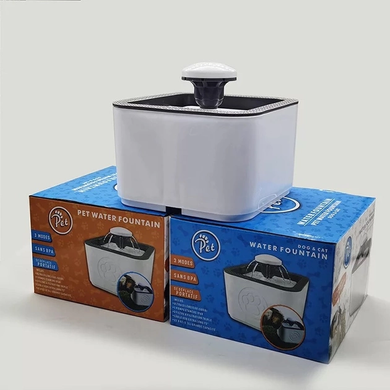 Поїлка для тварин Pet Water FOUNTAIN Автоматична напувалка - фонтан, Білий