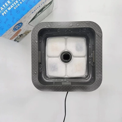 Поїлка для тварин Pet Water FOUNTAIN Автоматична напувалка - фонтан, Білий