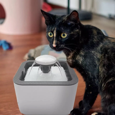Поїлка для тварин Pet Water FOUNTAIN Автоматична напувалка - фонтан, Білий