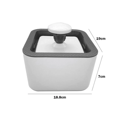 Поїлка для тварин Pet Water FOUNTAIN Автоматична напувалка - фонтан, Білий