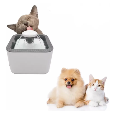 Поїлка для тварин Pet Water FOUNTAIN Автоматична напувалка - фонтан, Білий