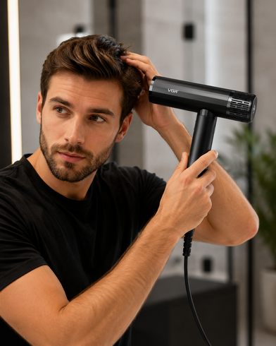 Фен VGR V 427 Black / Профессиональный фен VGR Professional High-Speed ​​Hair Dryer Black