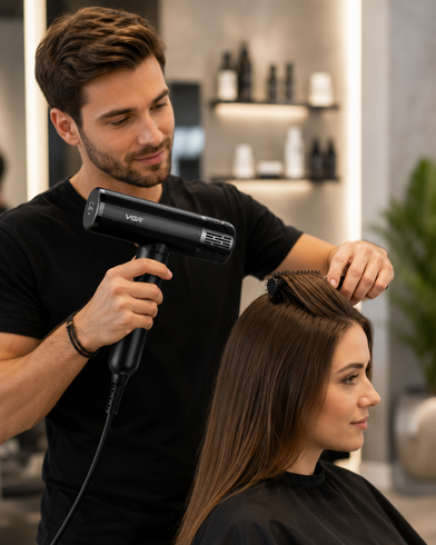 Фен VGR V 427 Black / Профессиональный фен VGR Professional High-Speed ​​Hair Dryer Black