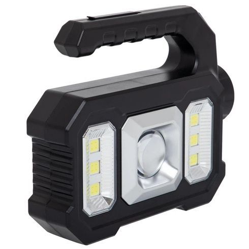 Ручной аккумуляторный LED-фонарь KJ-208 / Ручной прожектор с функцией Power Bank