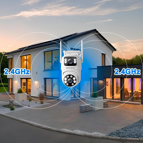 Бездротова поворотна WiFi камера SZSINOCAM TY-Q2 O-KAM Pro / Зовнішня камера відеоспостереження