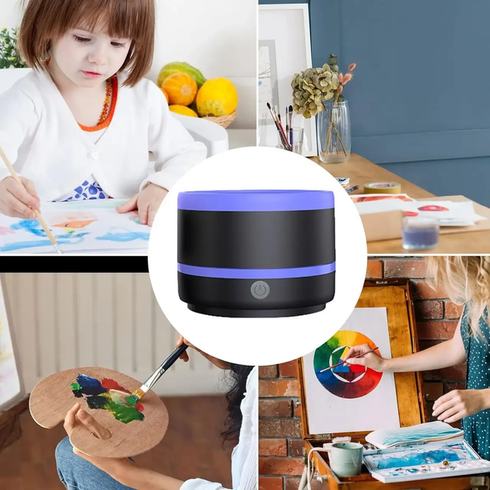 Электрический очиститель кистей для макияжа Makeup brush cleaner LY-609 инструмент для очистки кистей